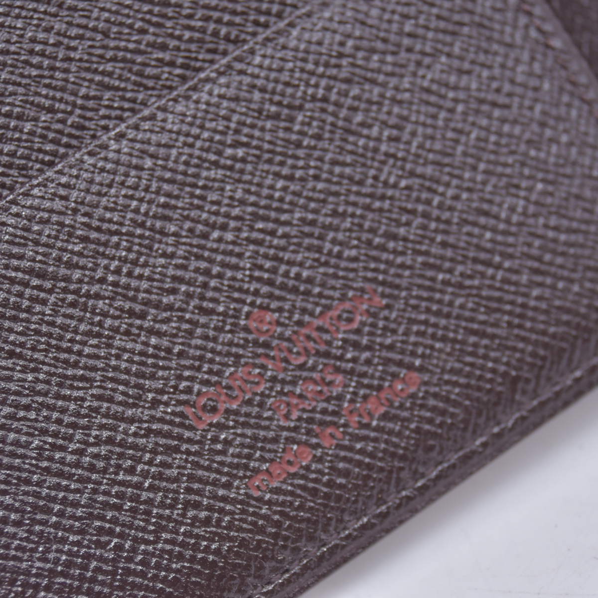 $400 1998 Louis Vuitton Damier Ebene Passport Cover MI0998