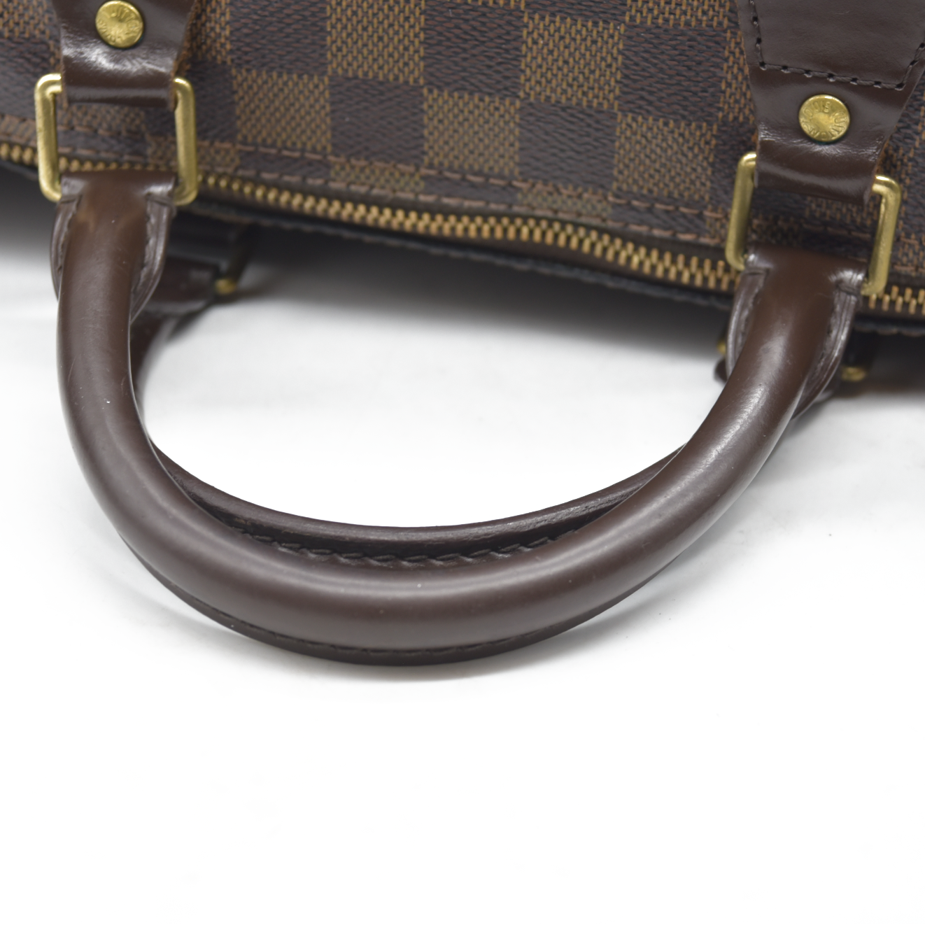 $1730 Louis Vuitton  Damier Ebene Speedy 35 DU0120 2010
