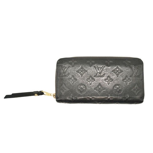 LOUIS VUITTON Empreinte Zippy Wallet Black TN4113