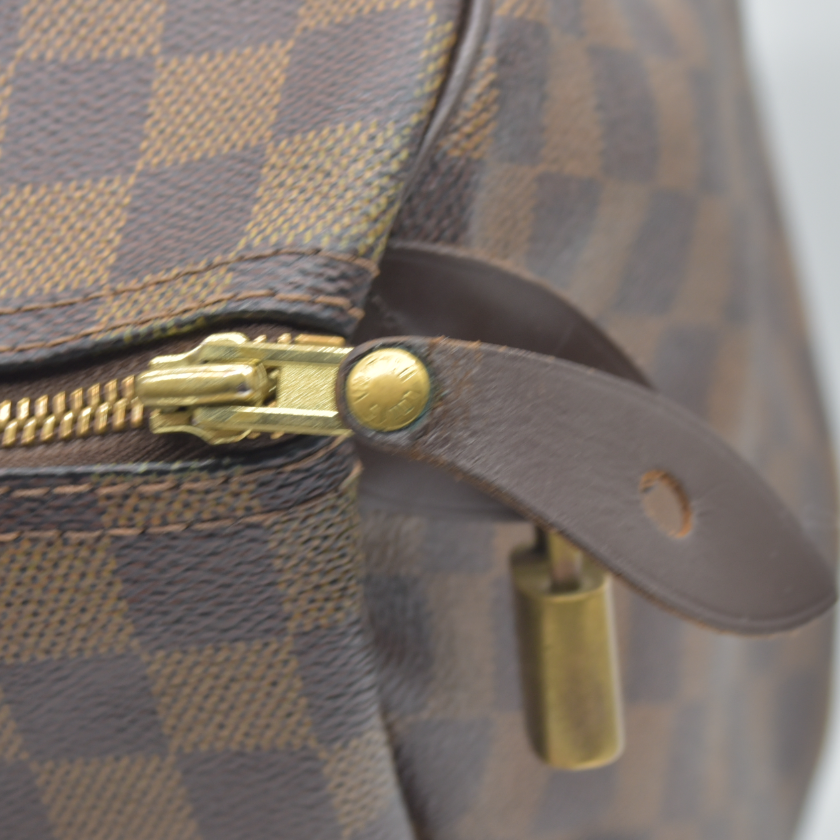 $1730 Louis Vuitton  Damier Ebene Speedy 35 DU0120 2010