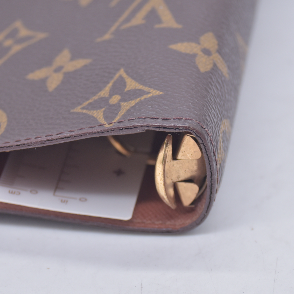 $760 1998 LOUIS VUITTON Monogram Agenda MM Day Planner Notebook Cover SP0928