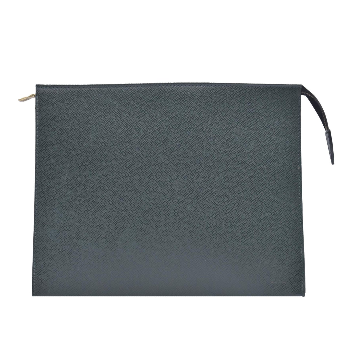 $1420 1995 Louis Vuitton Taiga Poche Toilette 26 Cosmetics Pouch Epicea TH1915