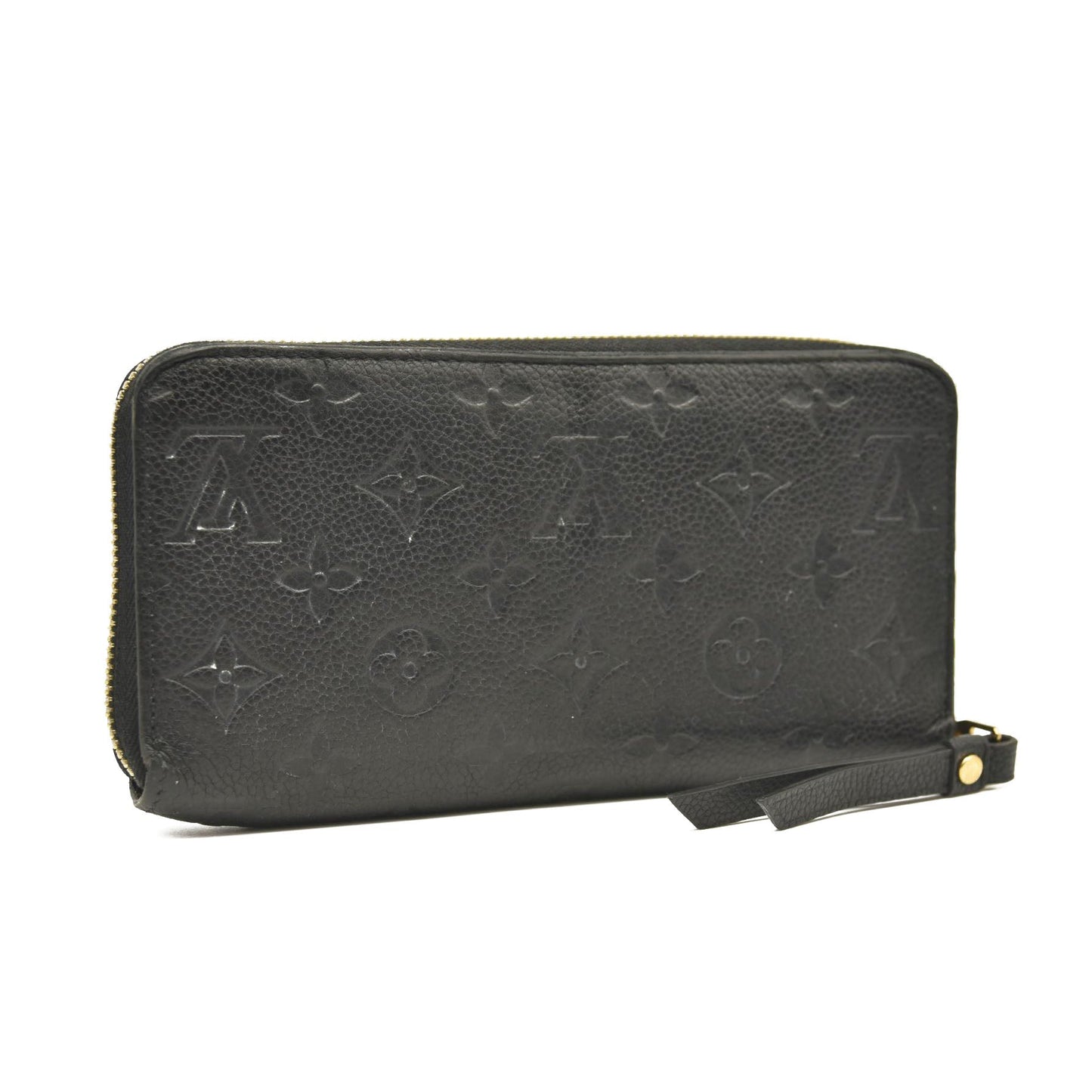 LOUIS VUITTON Empreinte Zippy Wallet Black