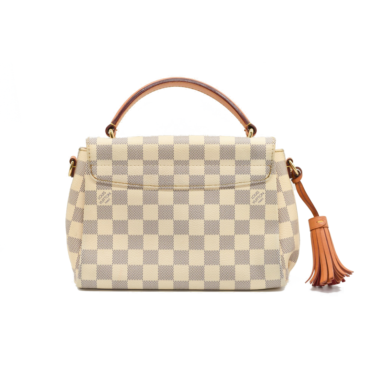 USED $1960 Louis Vuitton Damier Azur Croisette