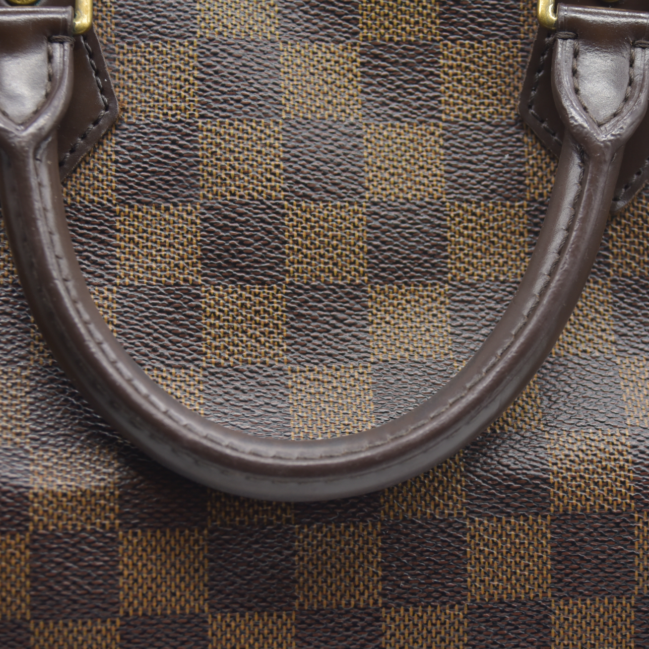 $1730 Louis Vuitton  Damier Ebene Speedy 35 DU0120 2010