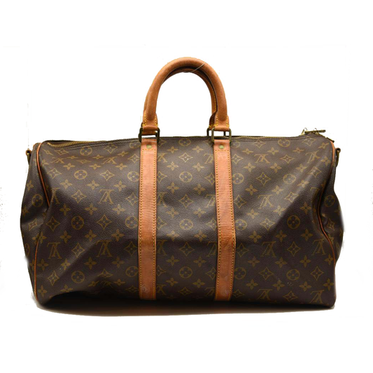 LOUIS VUITTON Monogram Keepall Bandouliere 45