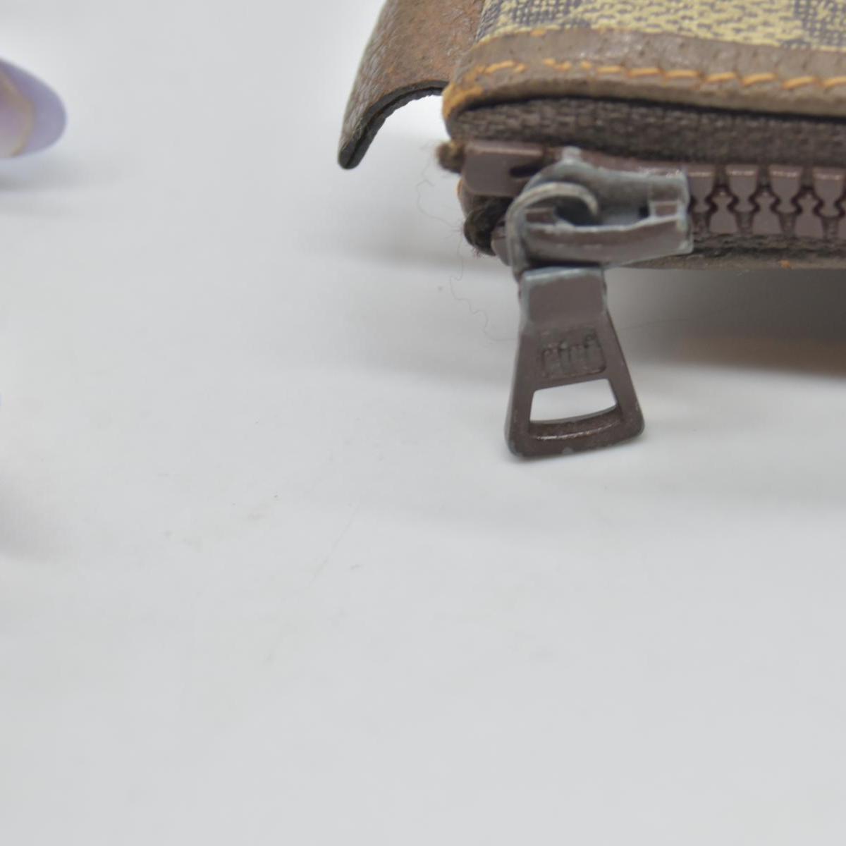 $1010 Gucci GG  Gucci Plus PVC Leather Pouch Clutch Bag