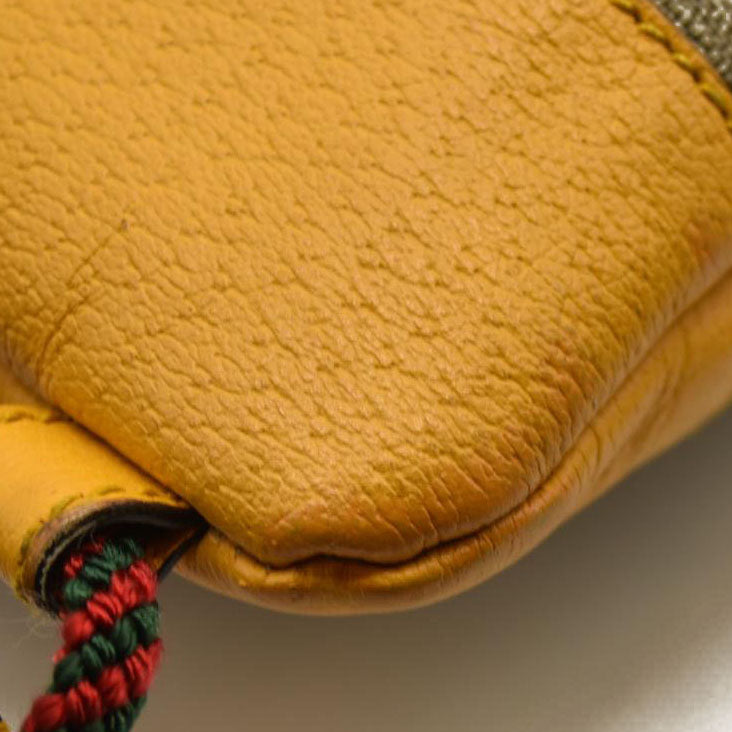 Gucci  GG Supreme Monogram Neo Vintage Drawstring Backpack Beige New Acero Crop