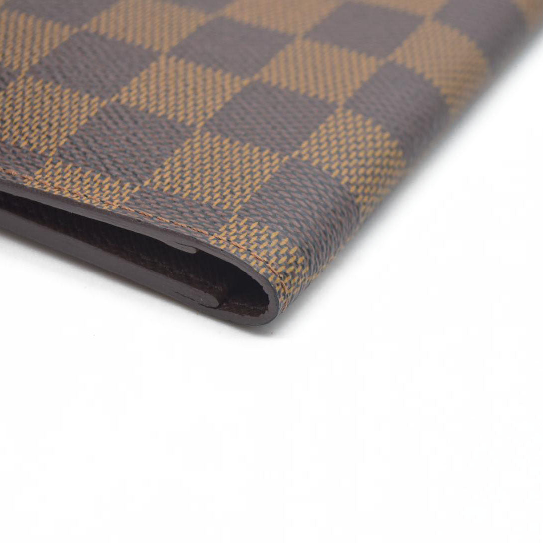 $390 Louis Vuitton  Damier Ebene Passport Cover CA4087