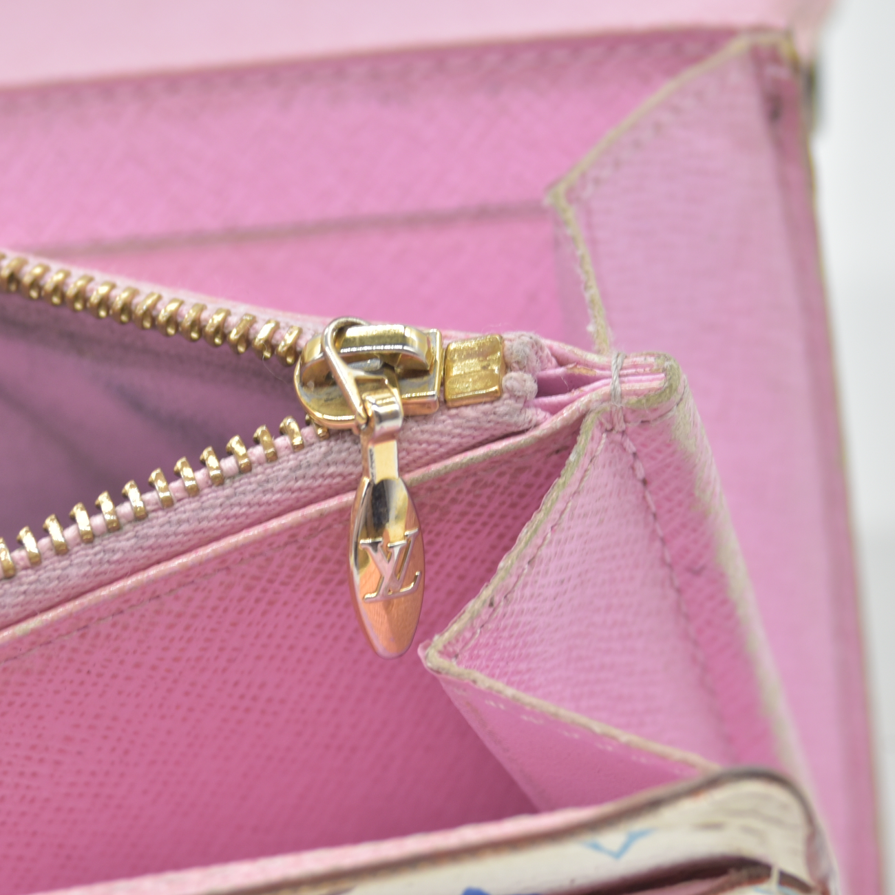 $850 2012 Louis Vuitton Monogram Multicolor Sarah Long Wallet CA2162