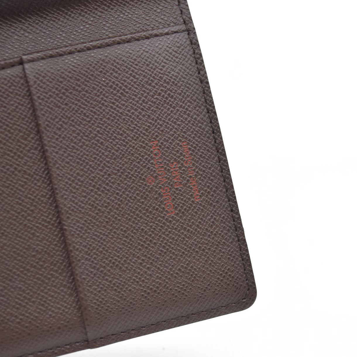 $390 Louis Vuitton  Damier Ebene Passport Cover CA4087