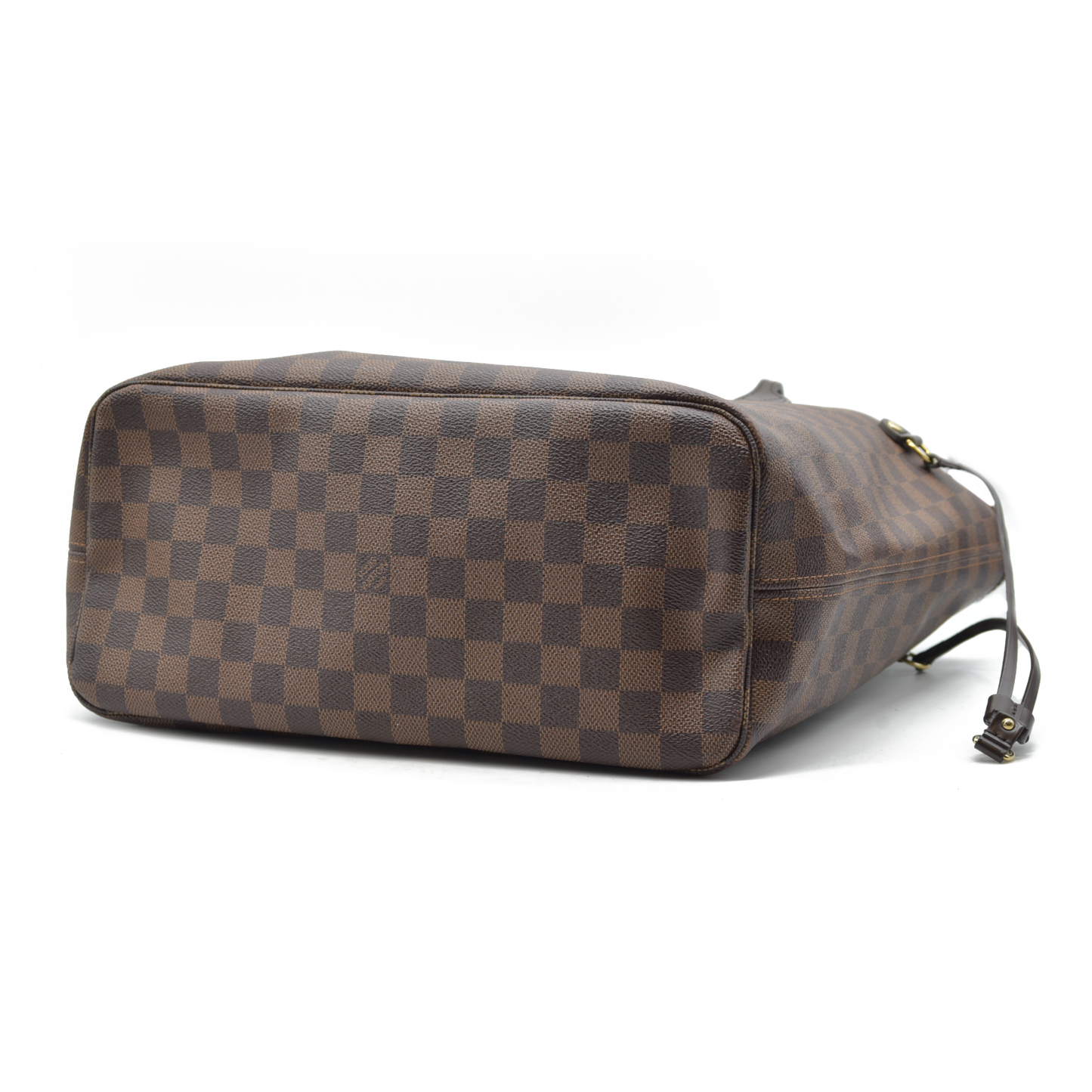 $2190 Louis Vuitton 2016 Damier Ebene Neverfull MM AR4166