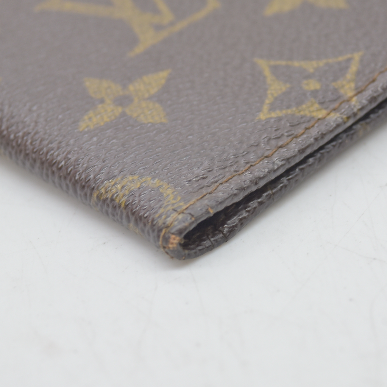 Vintage Louis Vuitton Monogram Bifold Wallet Brown