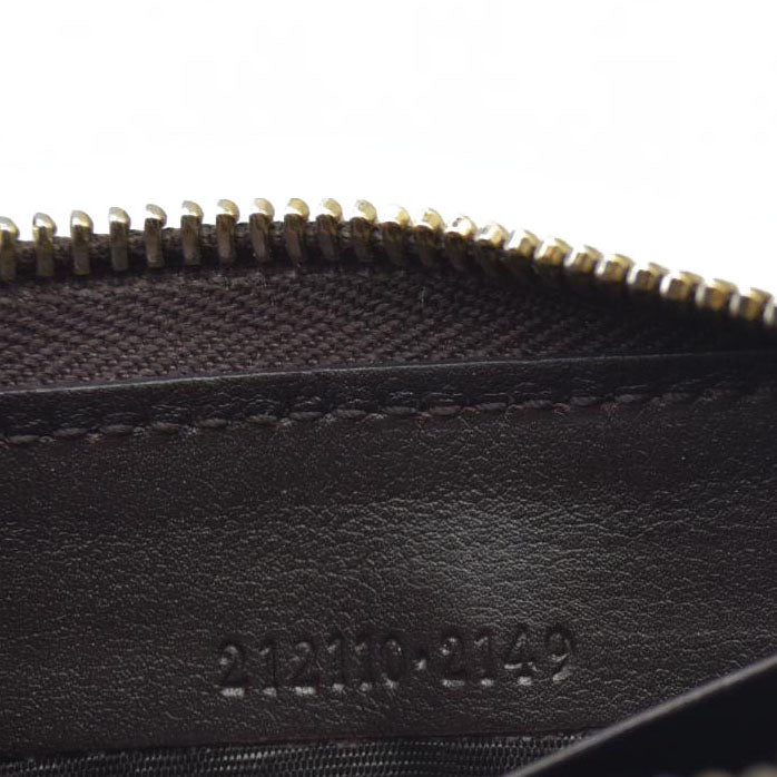 $900 CONSIGNMENT Gucci Leather Printed Continental Wallet