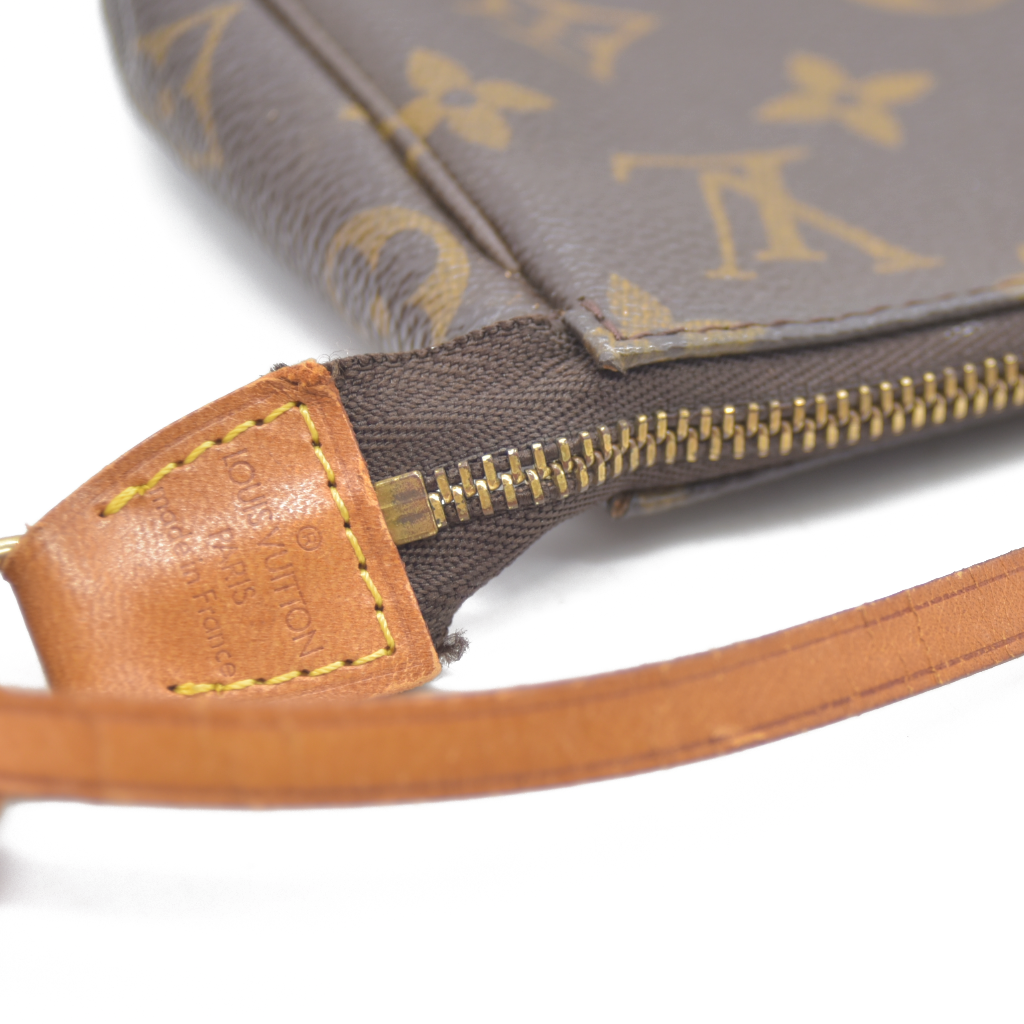 Louis Vuitton LV Accessories Pouch Pochette Accessoires Brown Monogram VI1919