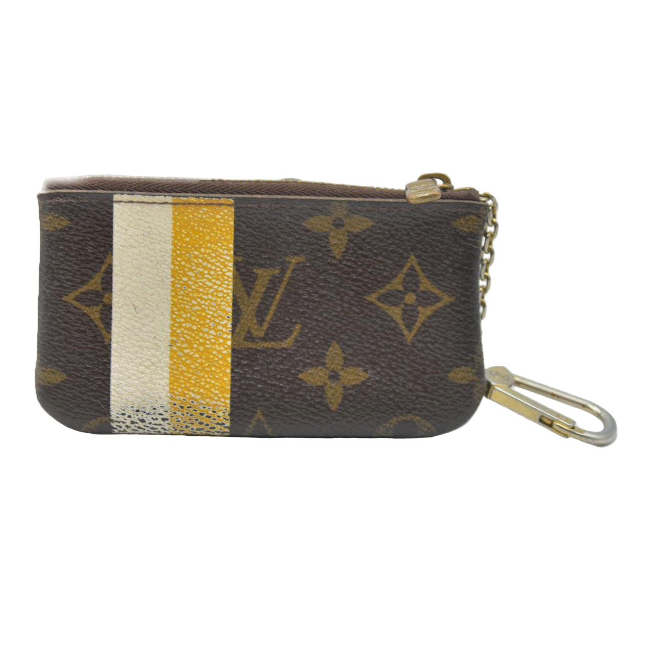 $530 CONSIGNMENT Louis Vuitton  Monogram Groom Key Pouch