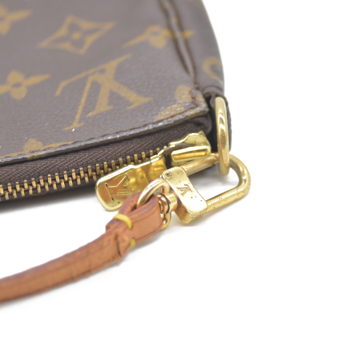 Louis Vuitton LV Accessories Pouch Pochette Accessoires Brown Monogram VI1919