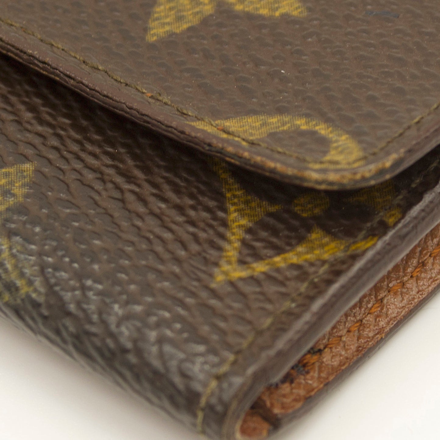 Used Louis Vuitton Monogram Porte Yen Credit Wallet MI0911