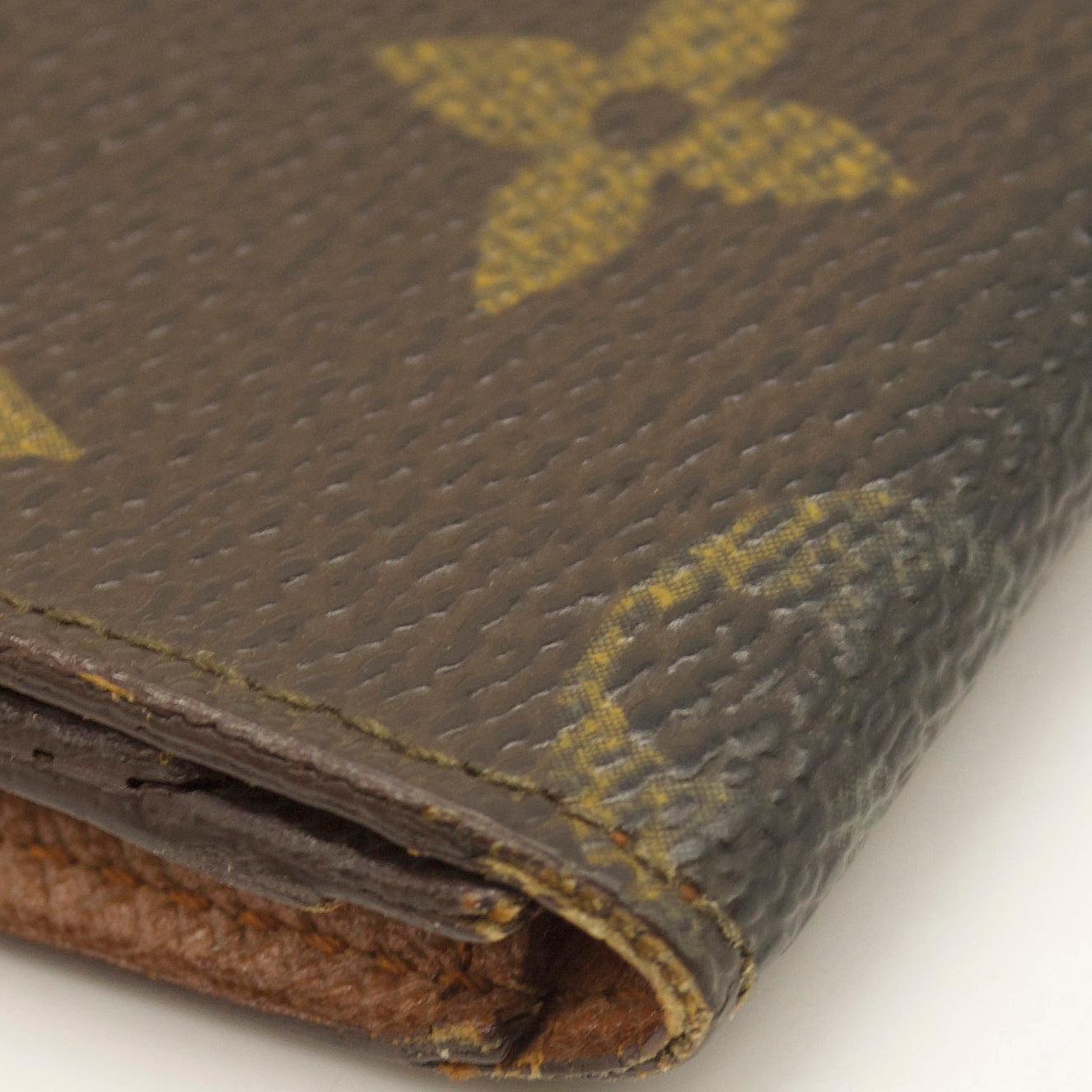 Used Louis Vuitton Monogram Porte Yen Credit Wallet MI0911