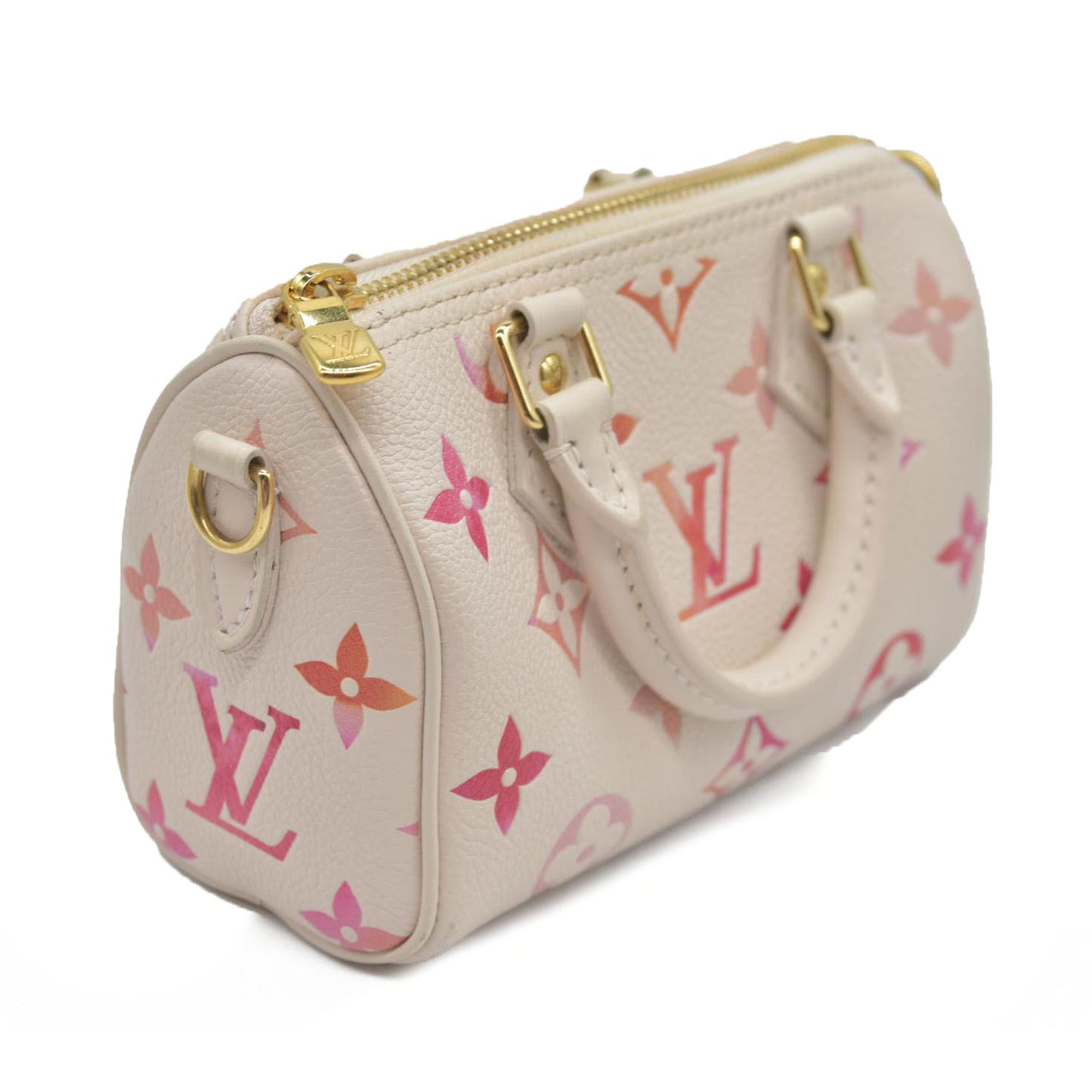 Louis Vuitton  Empreinte Monogram Nano Speedy Sunrise Aquarelle RFID