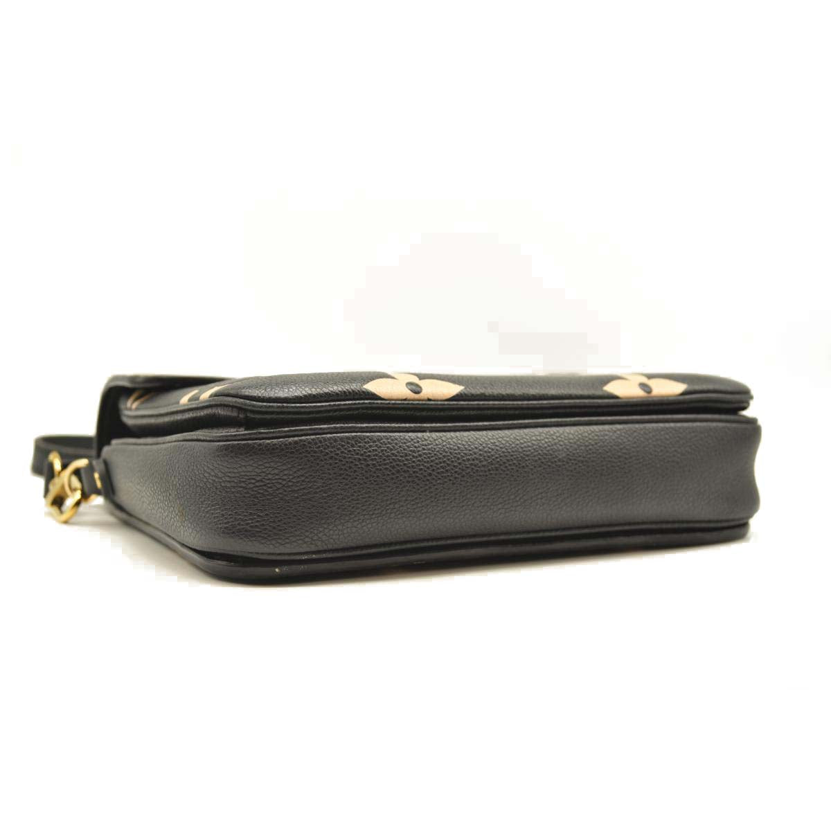 Louis Vuitton Empreinte Monogram Giant Pochette Metis Black Beige