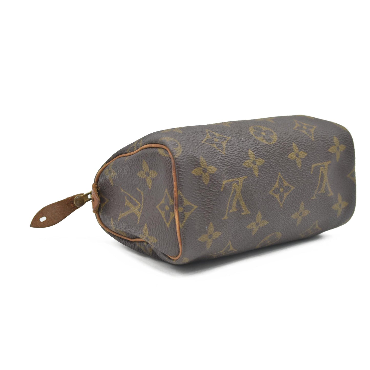 $1800 Louis Vuitton Monogram Mini Speedy Hand Bag TH0942