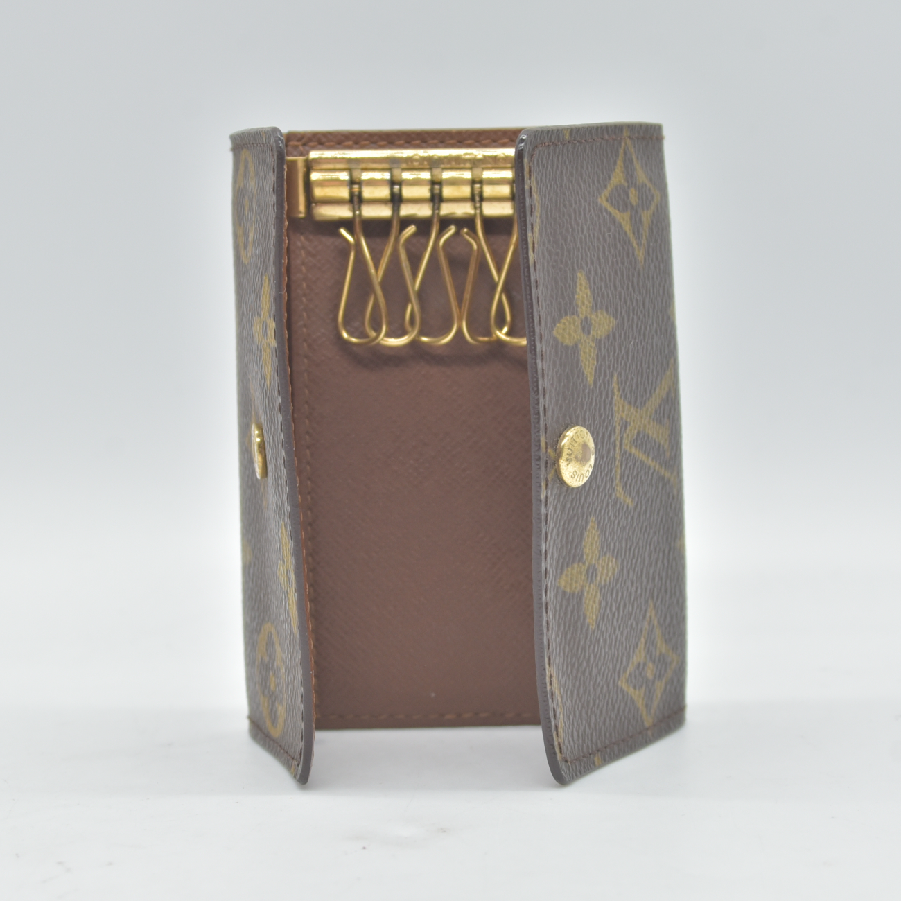 Louis Vuitton Monogram Multicles 6 Ring Key Case CT0024