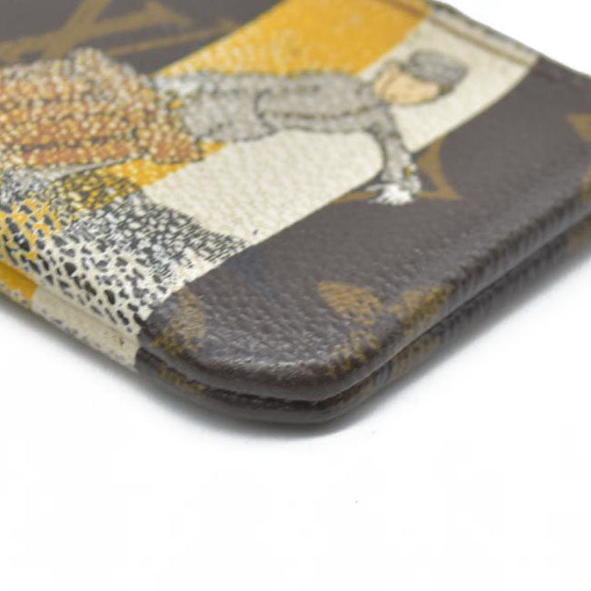 $530 CONSIGNMENT Louis Vuitton  Monogram Groom Key Pouch