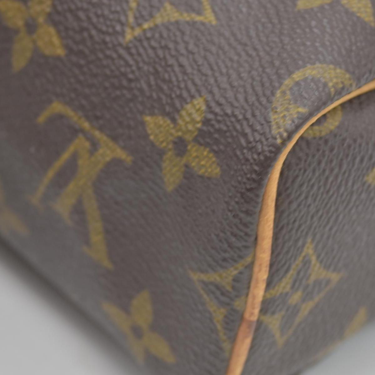 $1800 Louis Vuitton Monogram Mini Speedy Hand Bag TH0942