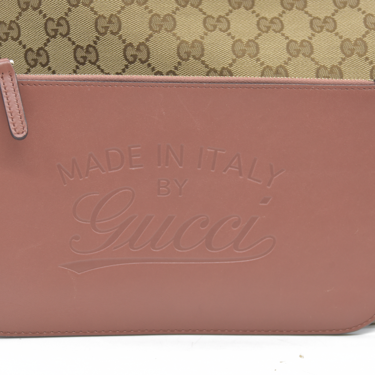 Gucci Medium Craft Tote Beige Pink