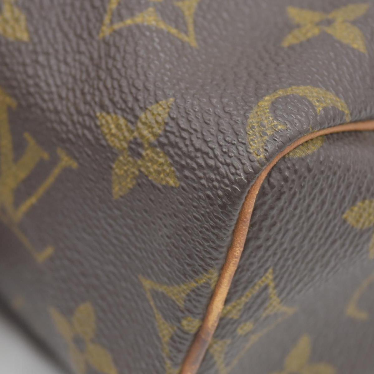 $1800 Louis Vuitton Monogram Mini Speedy Hand Bag TH0942