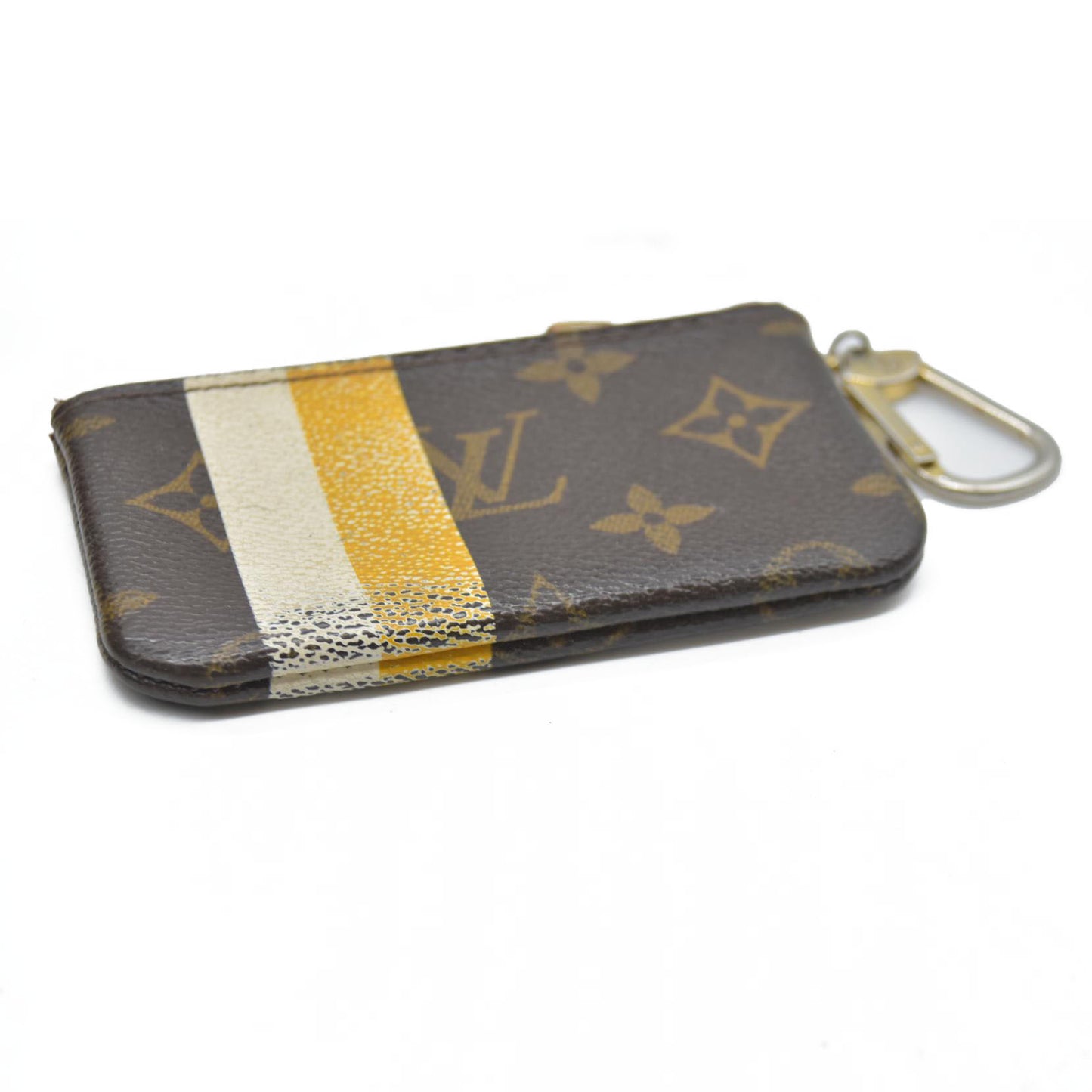 $530 CONSIGNMENT Louis Vuitton  Monogram Groom Key Pouch