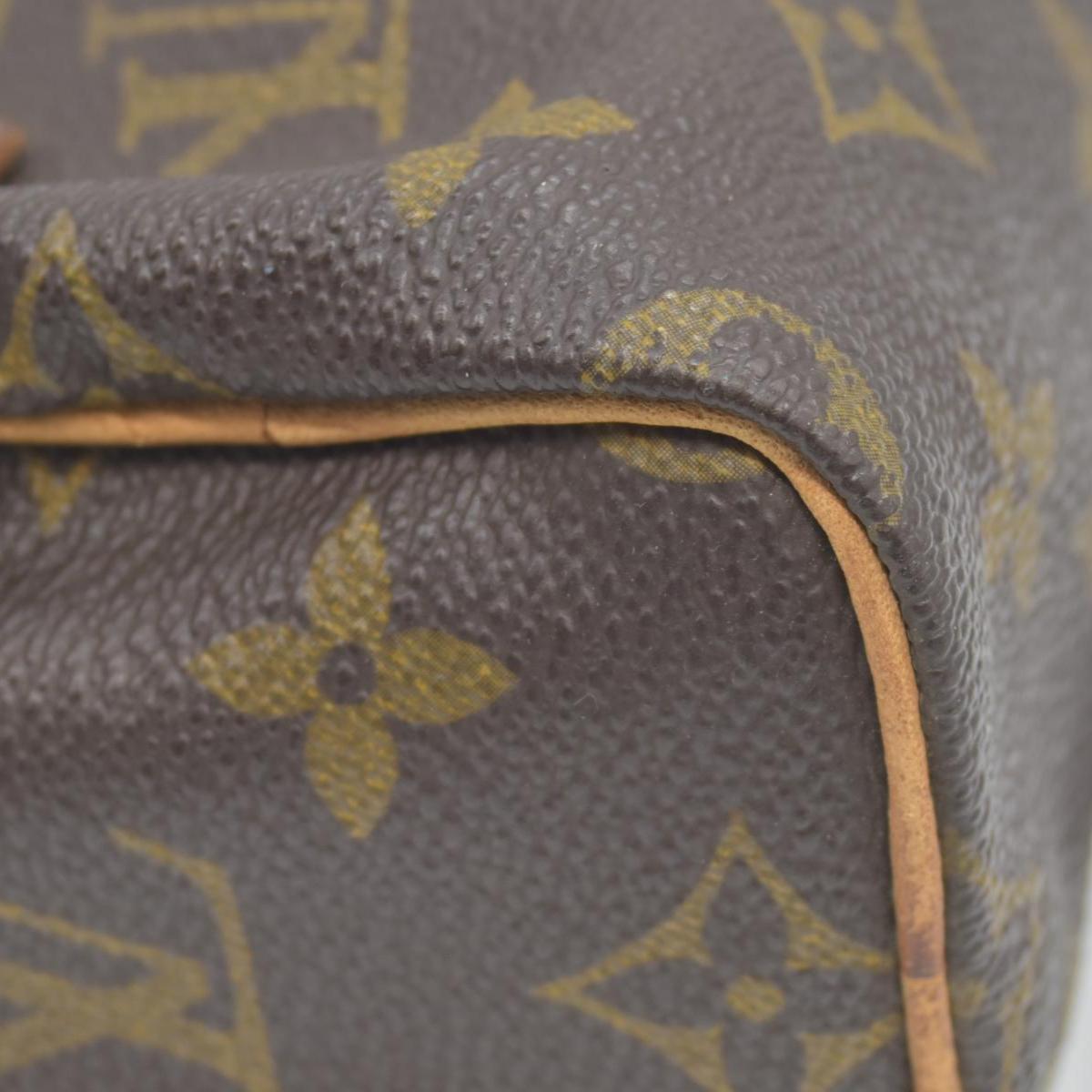 $1800 Louis Vuitton Monogram Mini Speedy Hand Bag TH0942