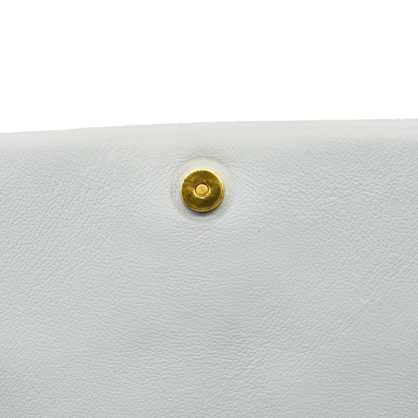 Louis Vuitton Calfskin Bubblegram Wallet On Strap Ice Blue