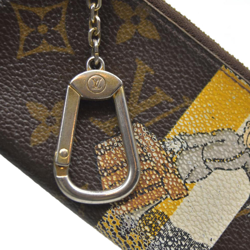 $530 CONSIGNMENT Louis Vuitton  Monogram Groom Key Pouch