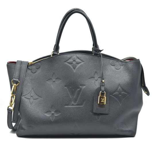 $3850 Louis Vuitton  Empreinte Monogram Giant Petit Palais Black