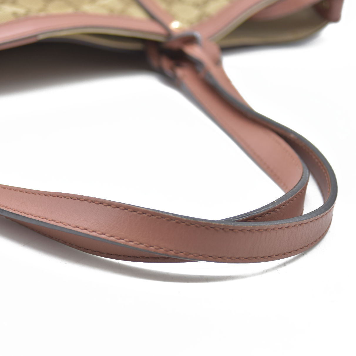 Gucci Medium Craft Tote Beige Pink