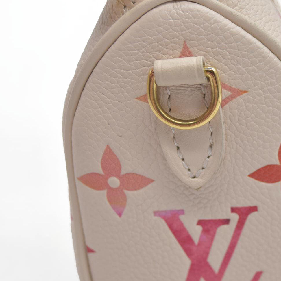 Louis Vuitton  Empreinte Monogram Nano Speedy Sunrise Aquarelle RFID