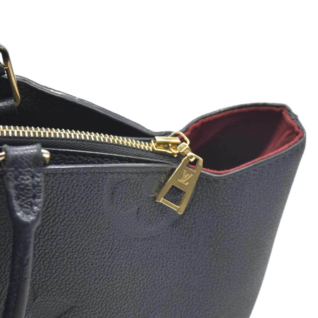 $3850 Louis Vuitton  Empreinte Monogram Giant Petit Palais Black