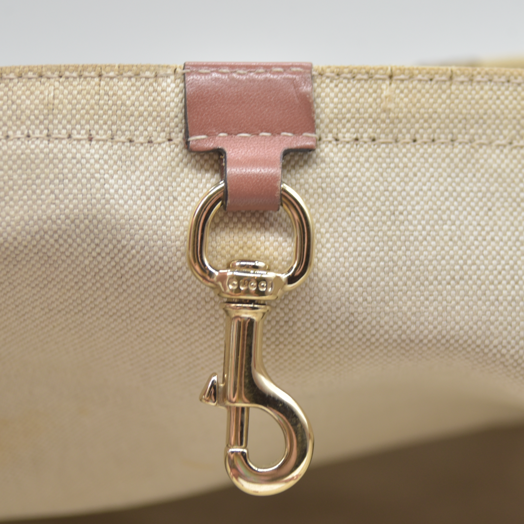 Gucci Medium Craft Tote Beige Pink