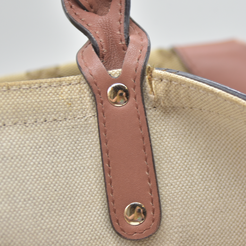 Gucci Medium Craft Tote Beige Pink
