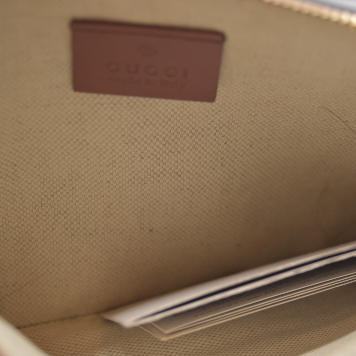 Gucci Medium Craft Tote Beige Pink
