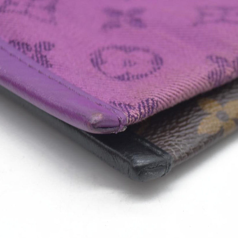 Louis Vuitton  Monogram Double Flat Messenger Marron