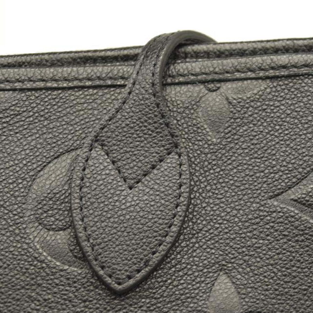 USED LOUIS VUITTON Empreinte Monogram Giant Neverfull MM Black