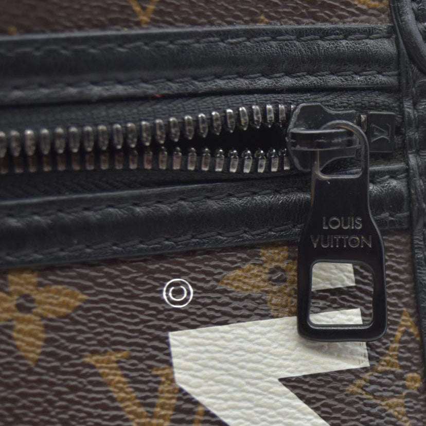 Louis Vuitton  Monogram Double Flat Messenger Marron