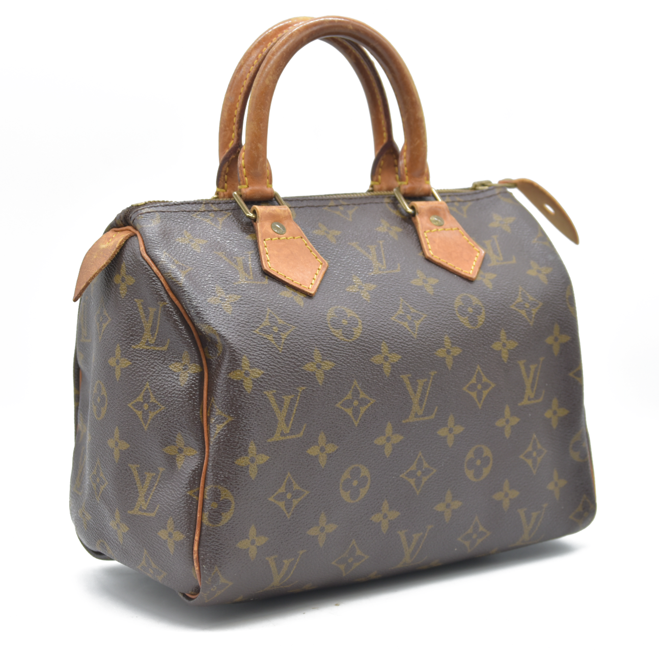 Louis Vuitton LV Hand Bag Speedy 25 Brown Monogram SP0975
