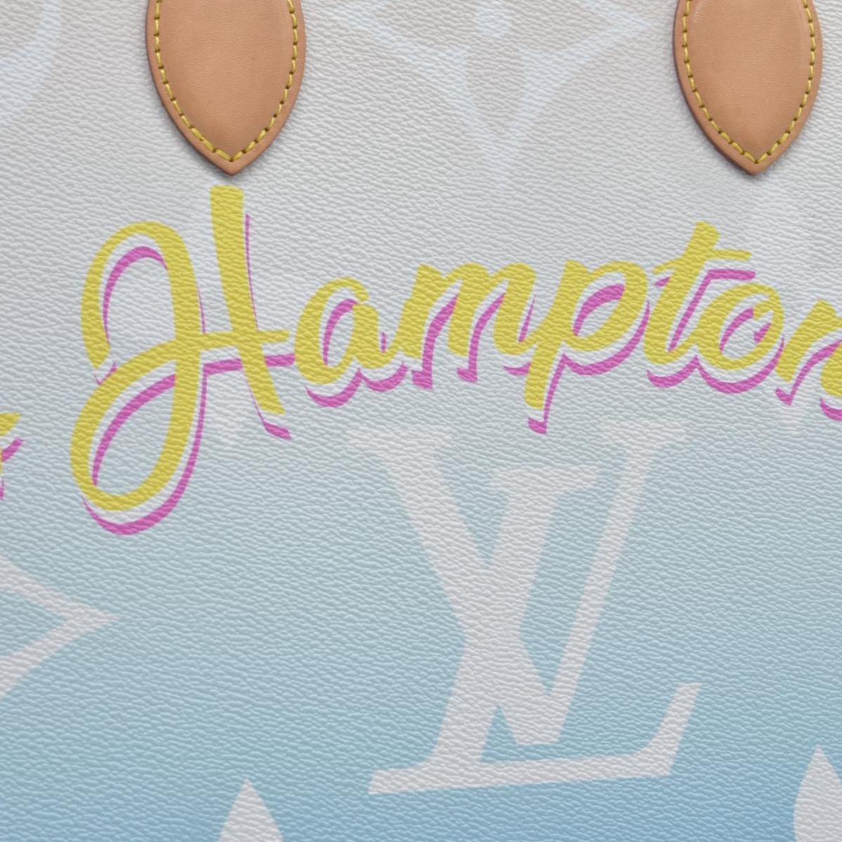 $3500 Louis Vuitton Hamptons By The Pool On The Go GM