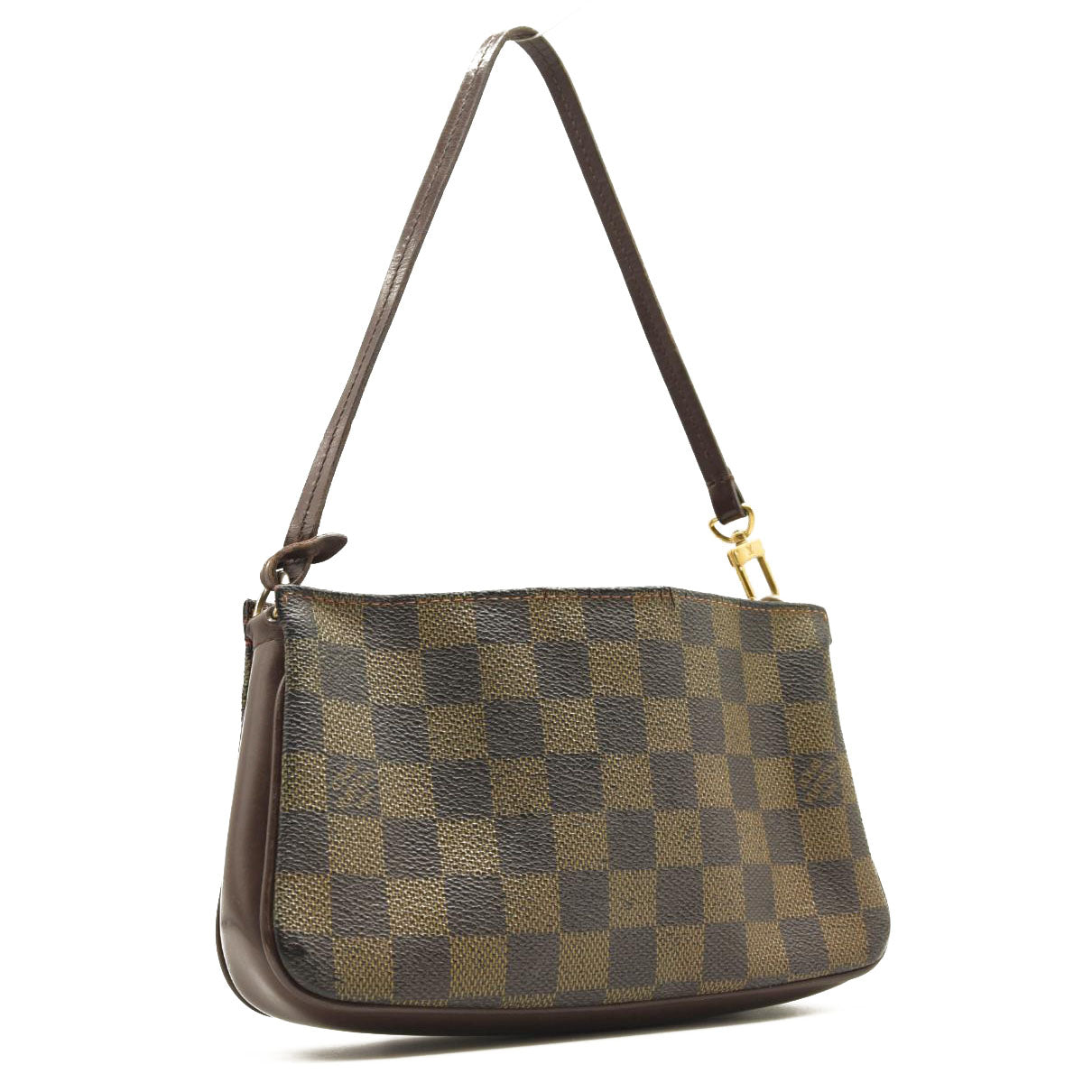 LOUIS VUITTON Damier Ebene Navona Pochette Accessories