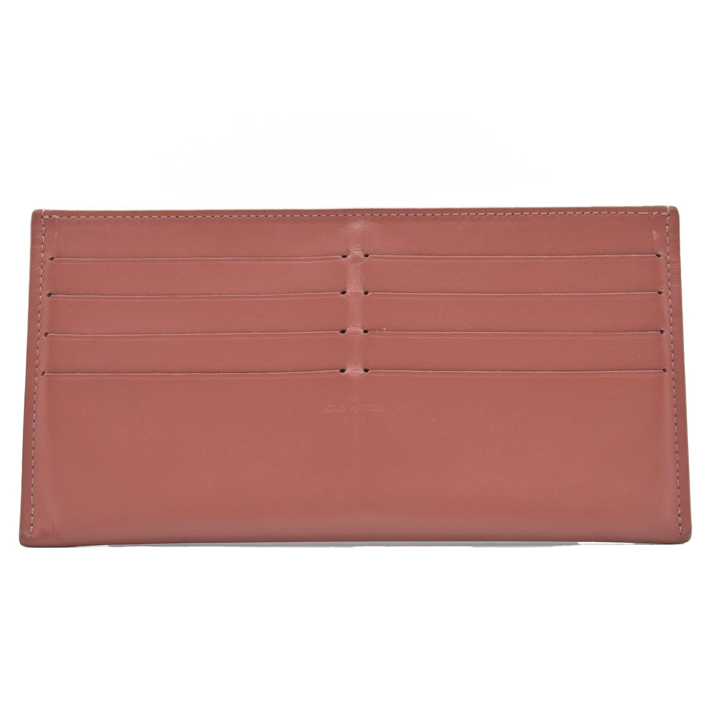 $500 Louis Vuitton Vernis Valentine Dog Pochette Felicie Chain Wallet Pink Pouch