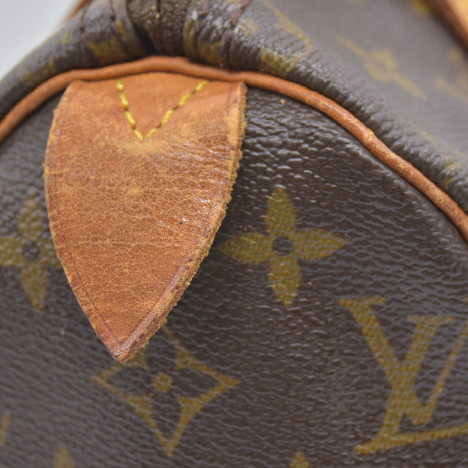 Louis Vuitton LV Hand Bag Speedy 25 Brown Monogram SP0975